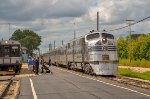 CBQ E5A Locomotive Nebraska Zephyr